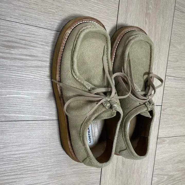 [BUNJANG] Lost Garden Dive Beige Shoes / 로스트가든 다이브 베이지 265-270
