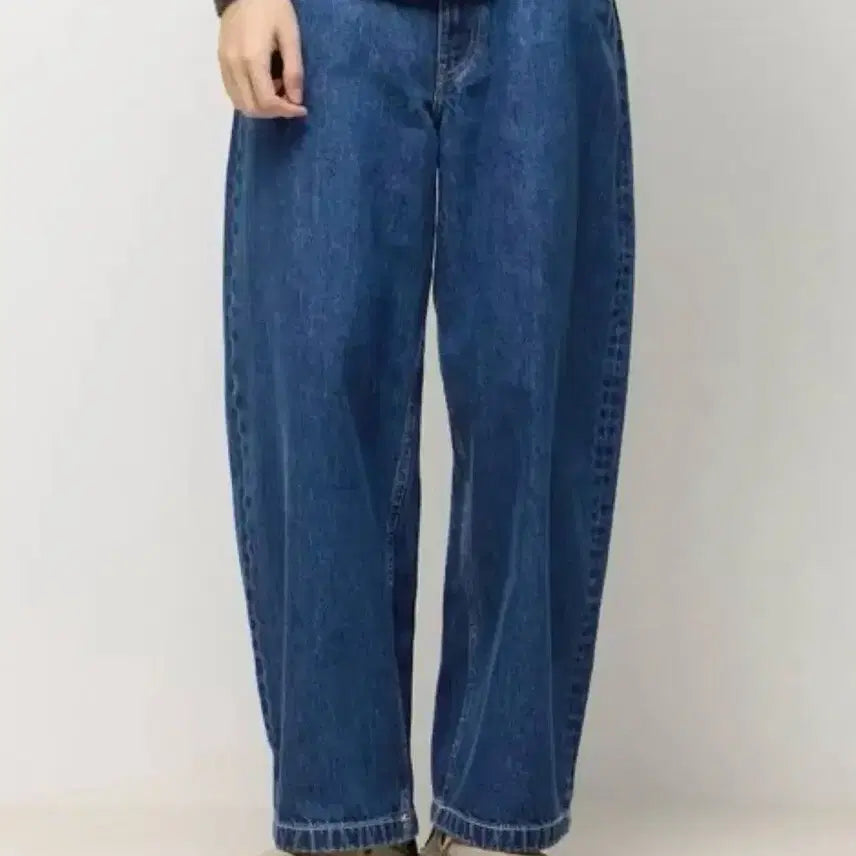 [BUNJANG] Uniqlo x JW Anderson Wide Fit Jeans / [31] 유니클로 x JW 앤더슨 와이드 핏 진, 66blue