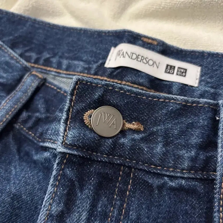 [BUNJANG] Uniqlo x JW Anderson Wide Fit Jeans / [31/66blue] 유니클로 x JW 앤더슨 와이드 핏 진