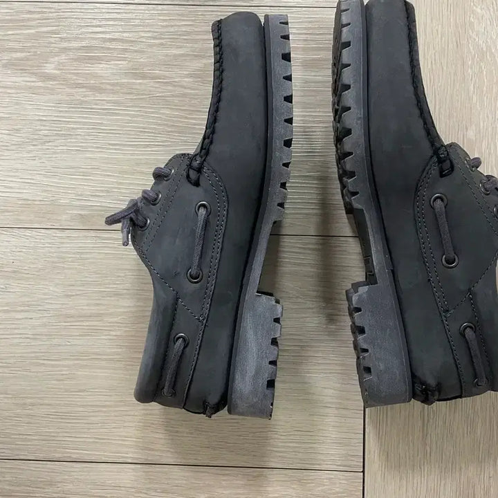 [BUNJANG] Timberland 3-Eye Boat Shoes Charcoal 260mm / 팀버랜드 보트슈즈 3아이 차콜 260(250)