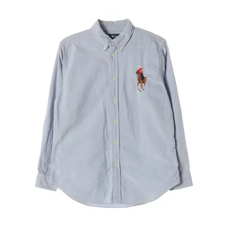 [BUNJANG] Polo Ralph Lauren Light Blue Oxford Shirt L (14-16) / 폴로 랄프로렌 라이트 블루 옥스포드 셔츠 L 14-16