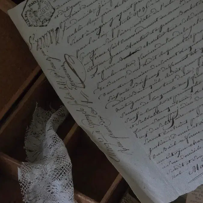 [BUNJANG] French Antique Paper / 프랑스 앤틱 지류
