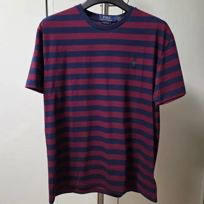 [BUNJANG] Polo Ralph Lauren Classic Fit T-Shirt / 폴로 랄프로렌 클래식핏 반팔 티 버건디 네이비