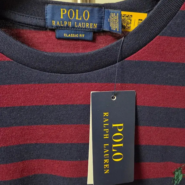 [BUNJANG] Polo Ralph Lauren Classic Fit T-Shirt / 폴로 랄프로렌 클래식핏 반팔 티 버건디 네이비