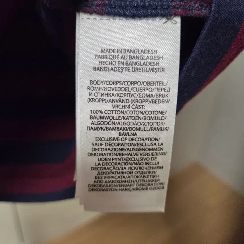[BUNJANG] Polo Ralph Lauren Classic Fit T-Shirt / 폴로 랄프로렌 클래식핏 반팔 티 버건디 네이비