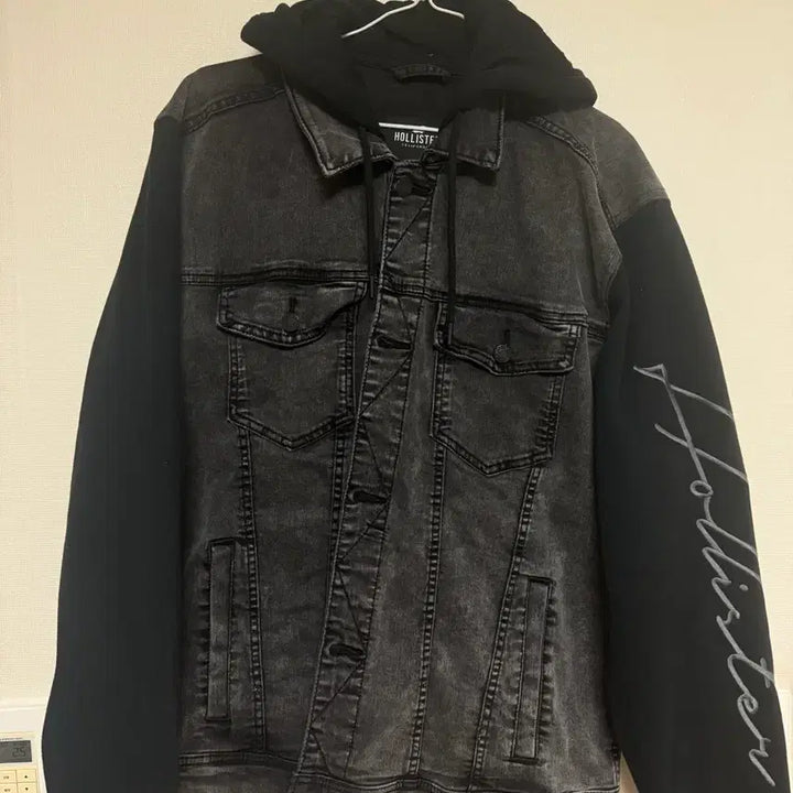 [BUNJANG] Hollister Black Denim Jacket - XXL / 홀리스터 흑청 자켓 xxl