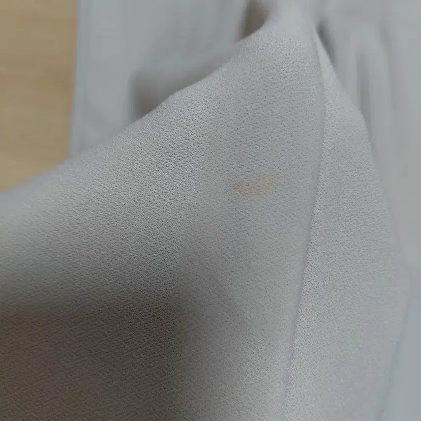 [BUNJANG] Ivory Grey Slacks with Back Banding / 뒷밴딩 아이보리 그레이 슬랙스