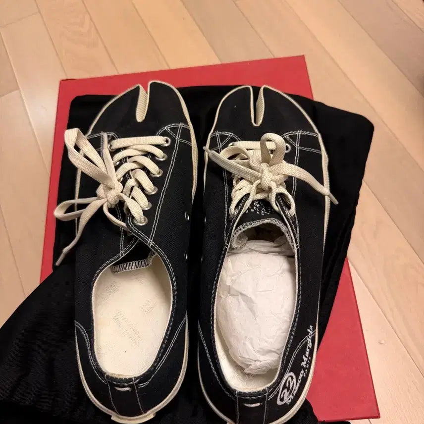 [BUNJANG] Maison Margiela Tabi Sneakers Black Size 280 / 마르지엘라 타비 슈즈 280