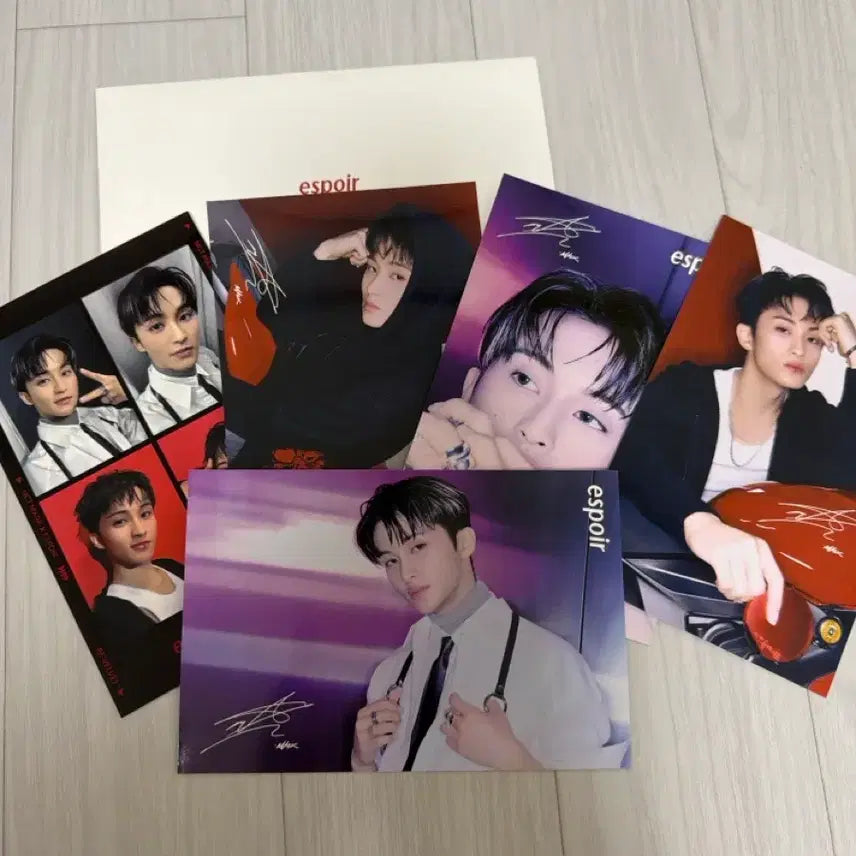 [BUNJANG] Espoir Mark Photocard / 에스쁘아 마크 엽서 양도