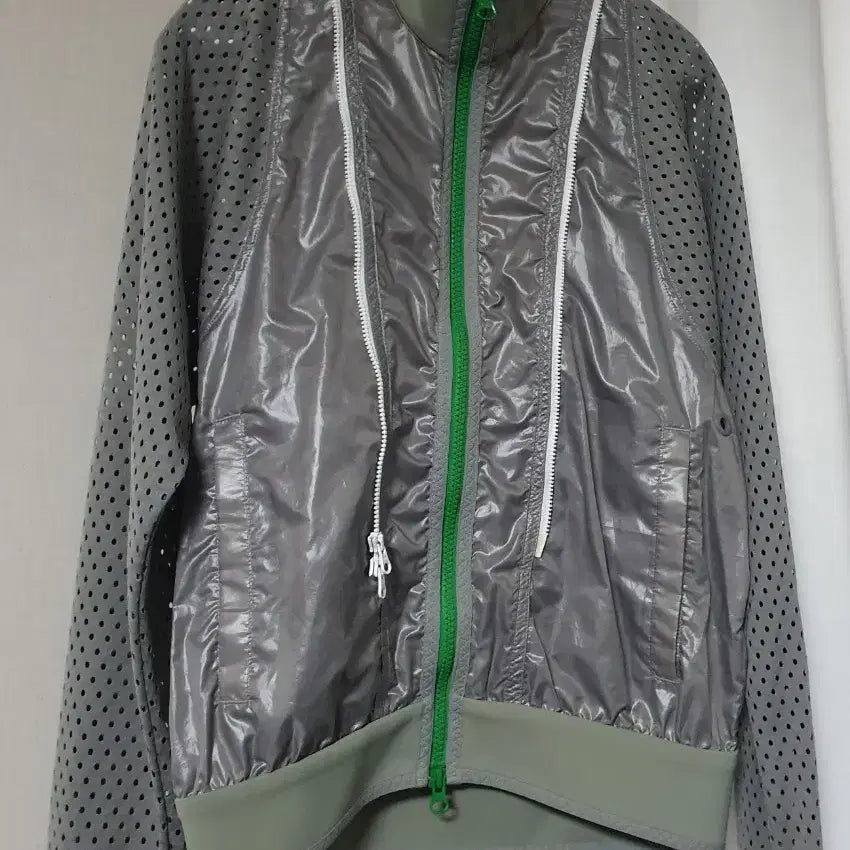 [BUNJANG] Adidas by Stella McCartney Layered Windbreaker Jacket / 아디다스 바이 스텔라메카트니 레이어드 바람막이 자켓