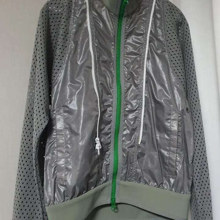 [BUNJANG] Adidas by Stella McCartney Layered Windbreaker Jacket / 아디다스 바이 스텔라메카트니 레이어드 바람막이 자켓