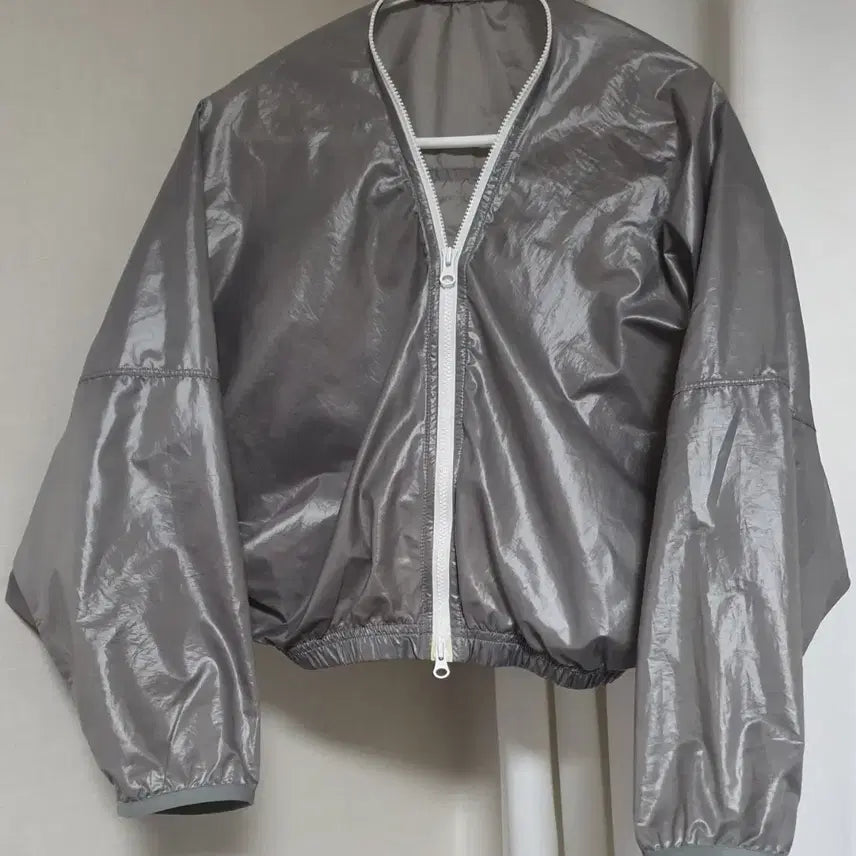 [BUNJANG] Adidas by Stella McCartney Layered Windbreaker Jacket / 아디다스 바이 스텔라메카트니 레이어드 바람막이 자켓