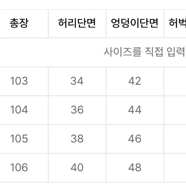 [BUNJANG] 밀리언코르 슬림 부츠컷 데님(진청/L) / 밀리언코르 슬림 부츠컷 데님(진청/L)