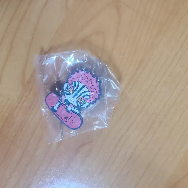[BUNJANG] Demon Slayer Akaza Skateboard Keyring / 귀멸의 칼날 아카자 스케이트보드 키링