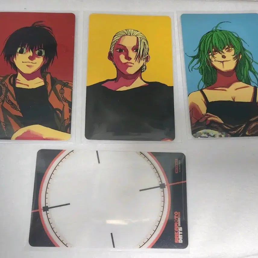 [BUNJANG] Sakaday Nagumo Satoru Akari Orion Card Bundle Set / 사카데이 나구모 사카토모타로 아카오리온 카드 세트 일괄 판매