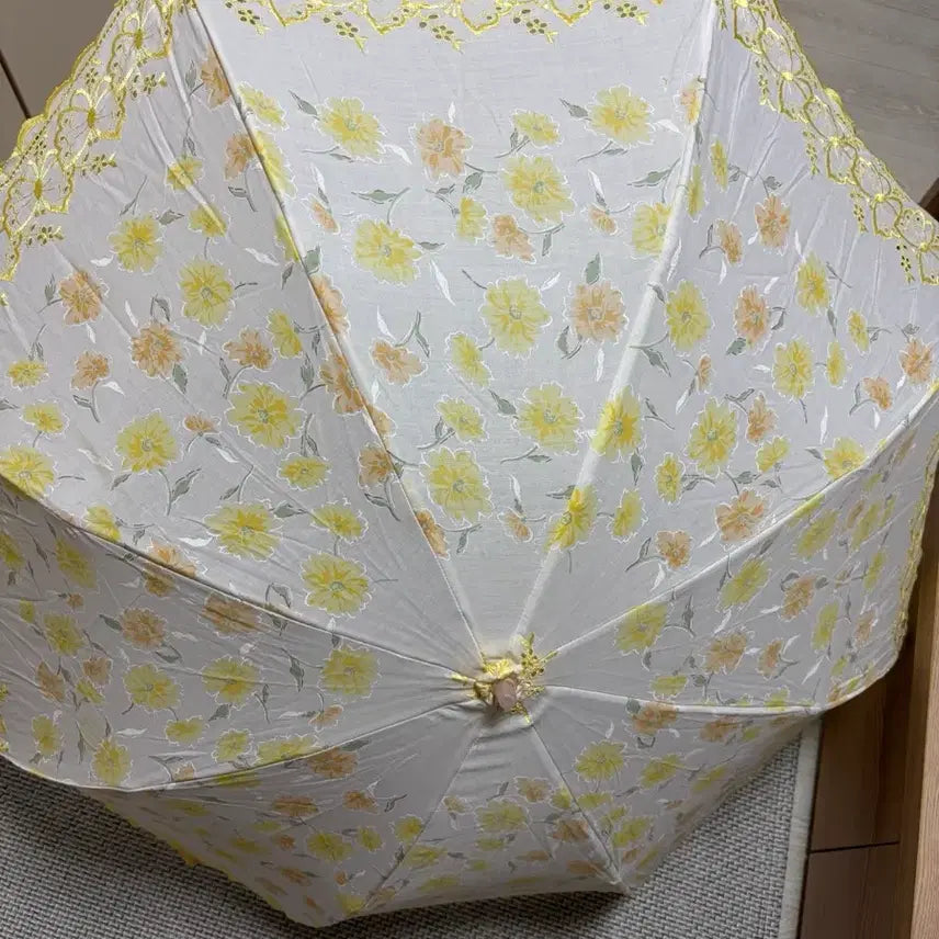 [BUNJANG] Daks Flower Umbrella / 닥스 플라워 양산