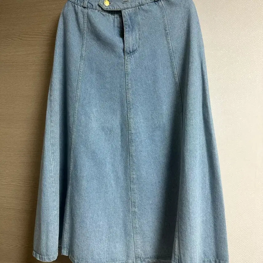 [BUNJANG] Blue Denim Midi Skirt / 청 데님 스커트 미디 스커트