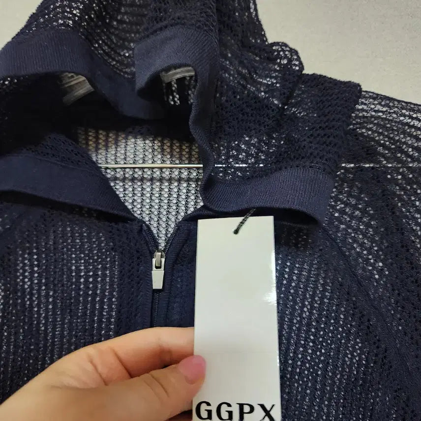 [BUNJANG] GGPX Knit Hoodie Zip-up (Navy) / 택새옷 25년 GGPX 니트 후드 집업 55