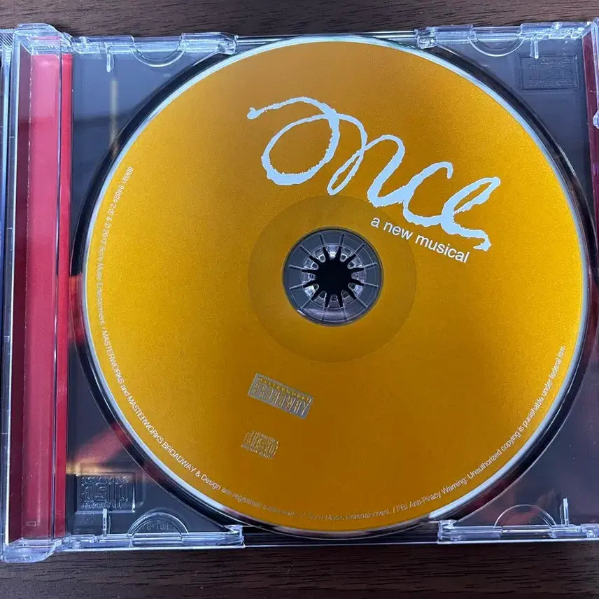 [BUNJANG] Once O.S.T. Original Broadway Cast Recording / <급처> 뮤지컬 원스 O.S.T. [오리지널 브로드웨이 캐스트 레코딩]