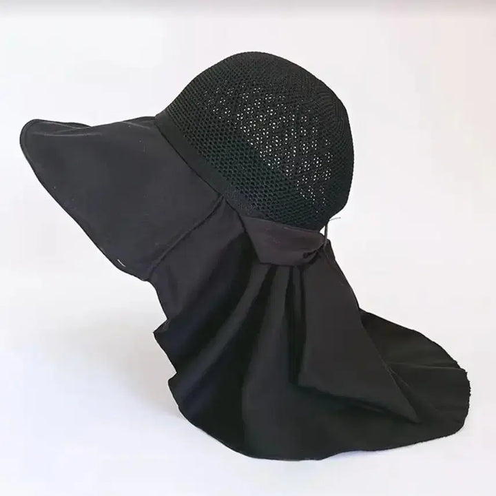 [SOLD OUT] 햇빛 가림 모자 블랙