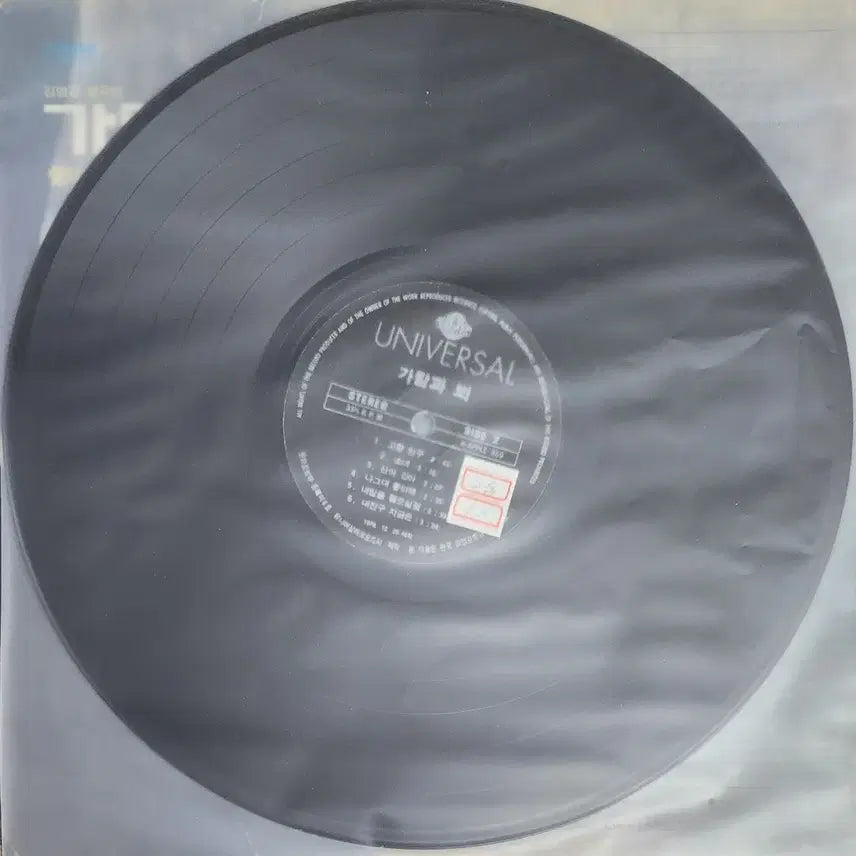 [BUNJANG] Garam &amp; Moe Birthday/Teardrop Sound Vinyl LP / LP/가람과뫼-생일/다듬이 소리