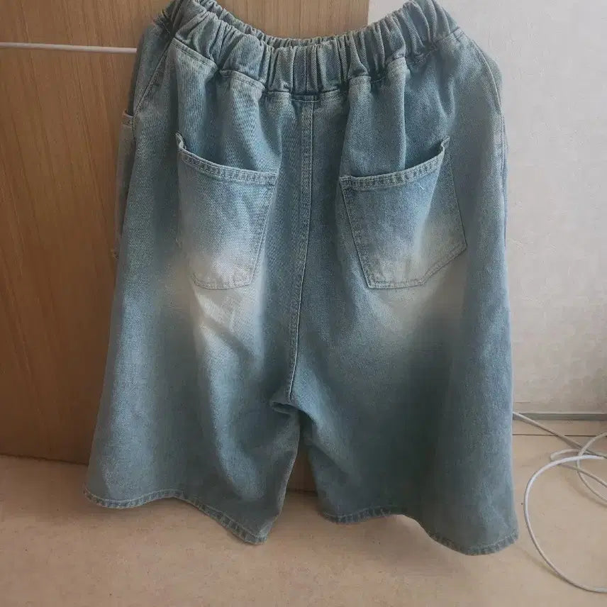 [BUNJANG] Unbranded Denim Shorts / 웨인 버뮤다  데님 반바지 (밴딩)99가능