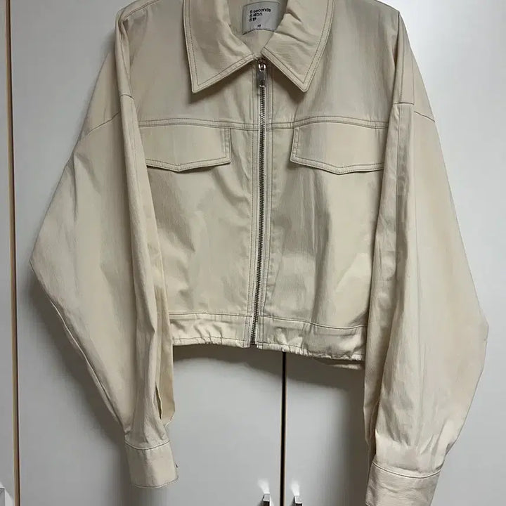 [BUNJANG] 8 Seconds Cropped Jacket Ivory / 에잇세컨즈 크롭 자켓 아이보리