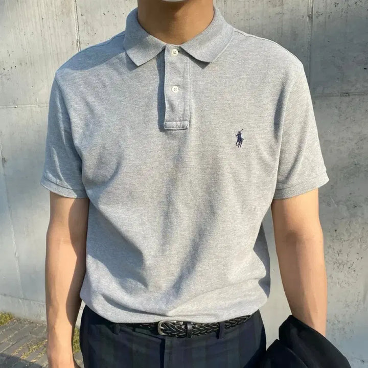 [BUNJANG] Ralph Lauren Polo PK Collar T-shirt / 랄프로렌 폴로 반팔 PK 카라 티셔츠