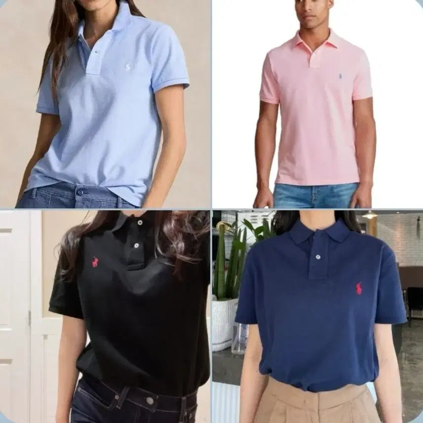 [BUNJANG] Ralph Lauren Polo PK Collar T-shirt / 랄프로렌 폴로 반팔 PK 카라 티셔츠