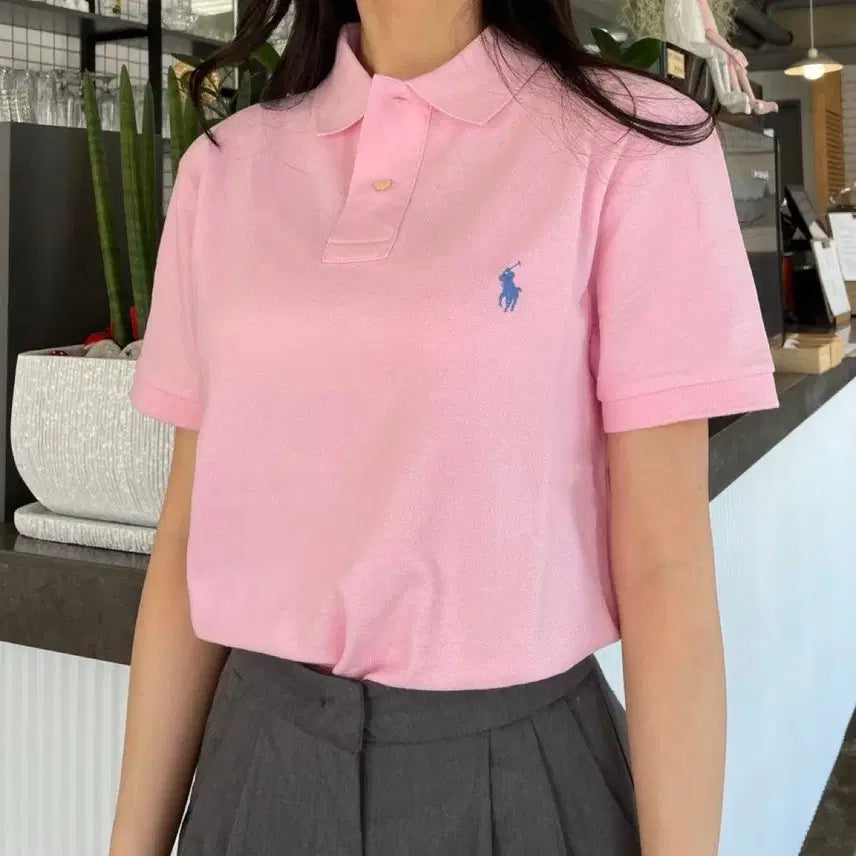 [BUNJANG] Ralph Lauren Polo PK Collar T-shirt / 랄프로렌 폴로 반팔 PK 카라 티셔츠