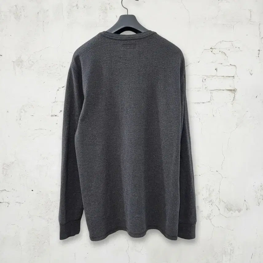[BUNJANG] Polo Ralph Lauren Gray Bear Waffle T-Shirt XL / 폴로 랄프로렌 그레이 베어 와플 티셔츠 XL