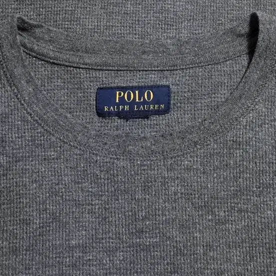 [BUNJANG] Polo Ralph Lauren Gray Bear Waffle T-Shirt XL / 폴로 랄프로렌 그레이 베어 와플 티셔츠 XL