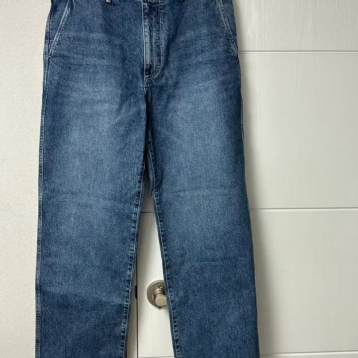 [BUNJANG] Pottery One Wash Wide Denim Mid Blue Size 3 / 포터리 원 워시 와이드 데님 미드블루 택체 새제품3사이즈