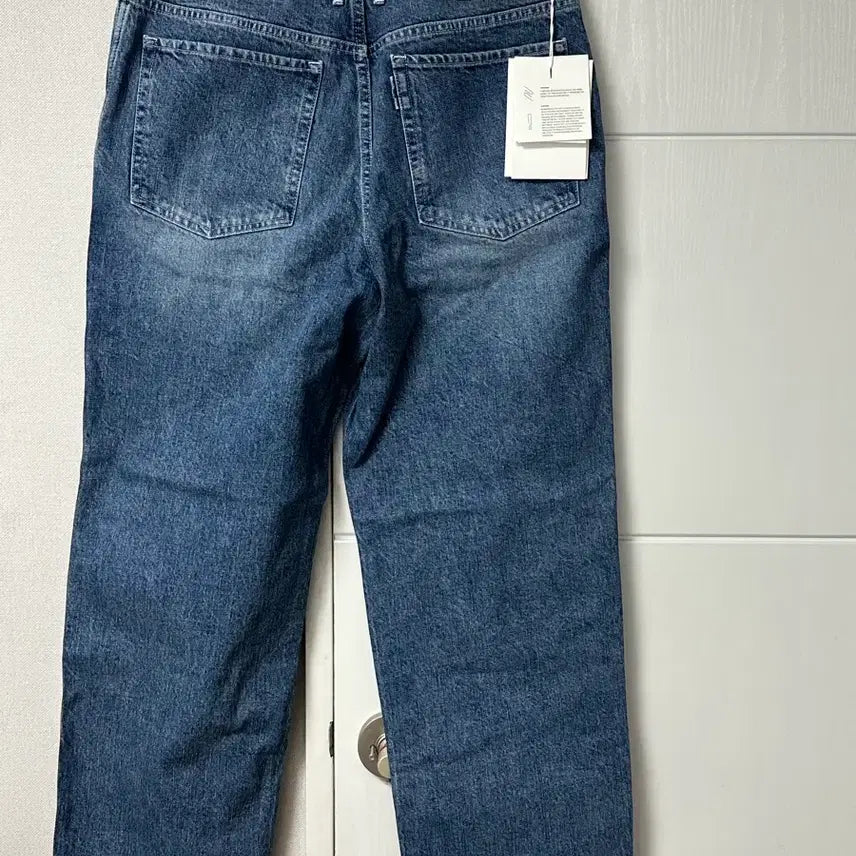 [BUNJANG] Pottery One Wash Wide Denim Mid Blue Size 3 / 포터리 원 워시 와이드 데님 미드블루 택체 새제품3사이즈