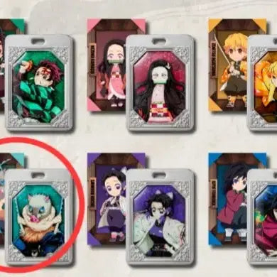 [BUNJANG] Demon Slayer Inosuke Metal Keyring / 귀멸의 칼날 CGV 메탈키링 이노스케