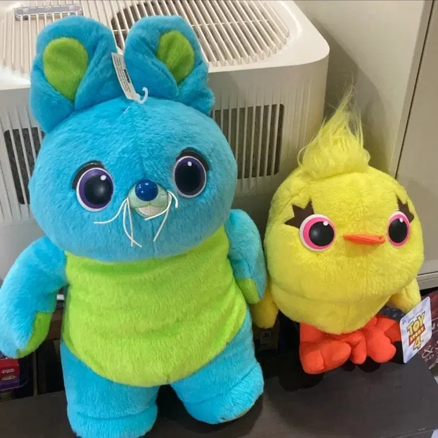 [BUNJANG] Disney Pixar Toy Story Ducky Bunny Large Plush Set (Sealed) / 토이스토리 더키 버니 인형 세트 (택o)