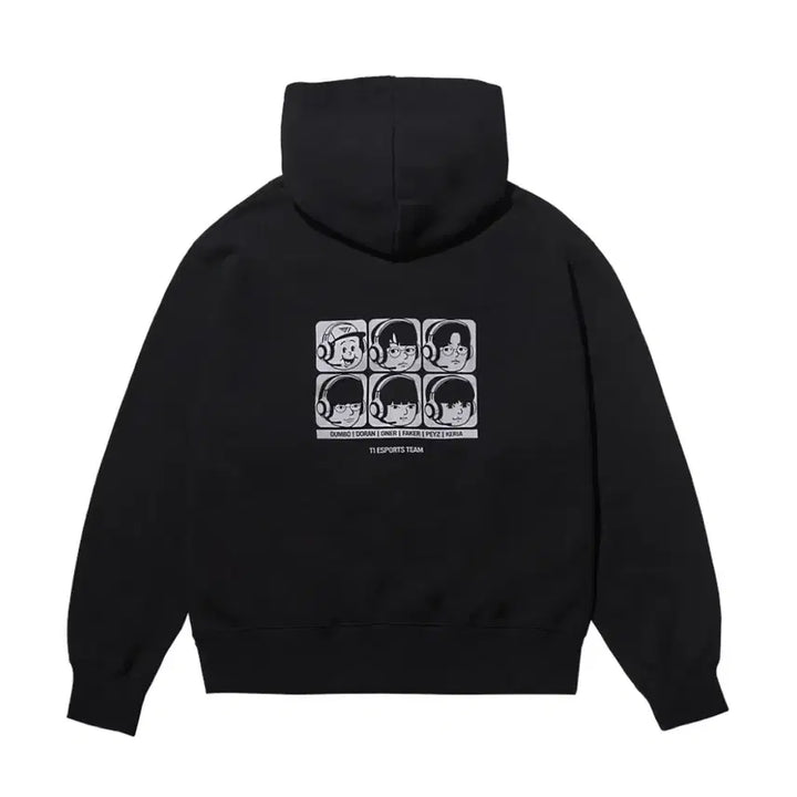 [BUNJANG] BBADERNS x T1 Player Hoodie Black M (Sealed) / 빠더너스 x T1 플레이어 후드 집업 블랙 m (미개봉)