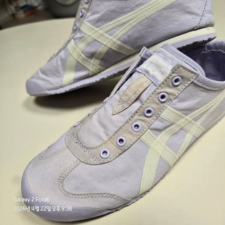 [BUNJANG] Onitsuka Tiger Slip-on Lavender Sneakers / 오니츠카타이거 슬립온 라벤더 245mm