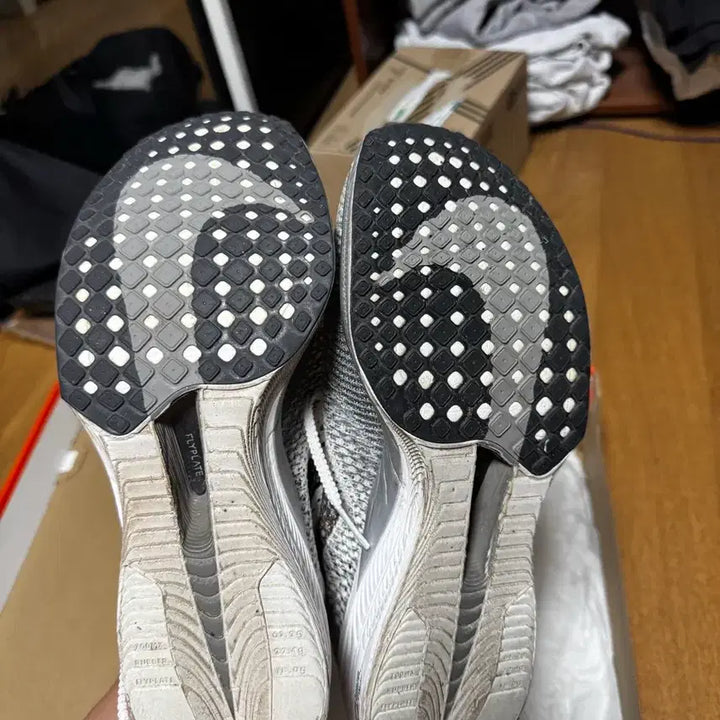 [BUNJANG] Nike ZoomX Vaporfly Next% 3 White Gray Running Shoes / 나이키 줌X 베이퍼플라이 넥스트% 3 화이트 그레이 265