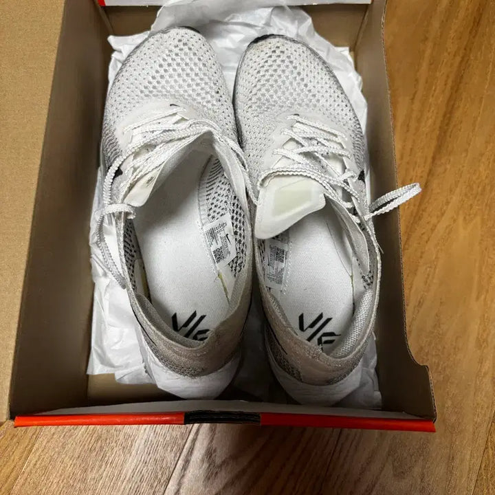 [BUNJANG] Nike ZoomX Vaporfly Next% 3 White Gray Running Shoes / 나이키 줌X 베이퍼플라이 넥스트% 3 화이트 그레이 265