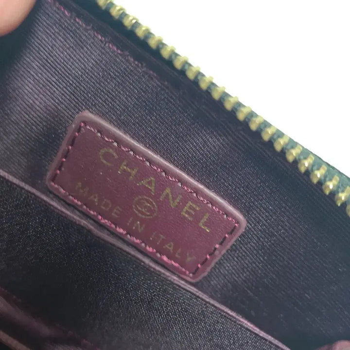 [BUNJANG] Caviar Leather Card Wallet / 캐비어 카드지갑 가죽 카드지갑