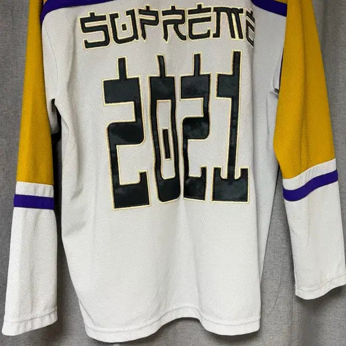 [BUNJANG] Supreme Demon Hockey Jersey M Size / 슈프림 데몬 하키 져지 m사이즈. 교환 가능