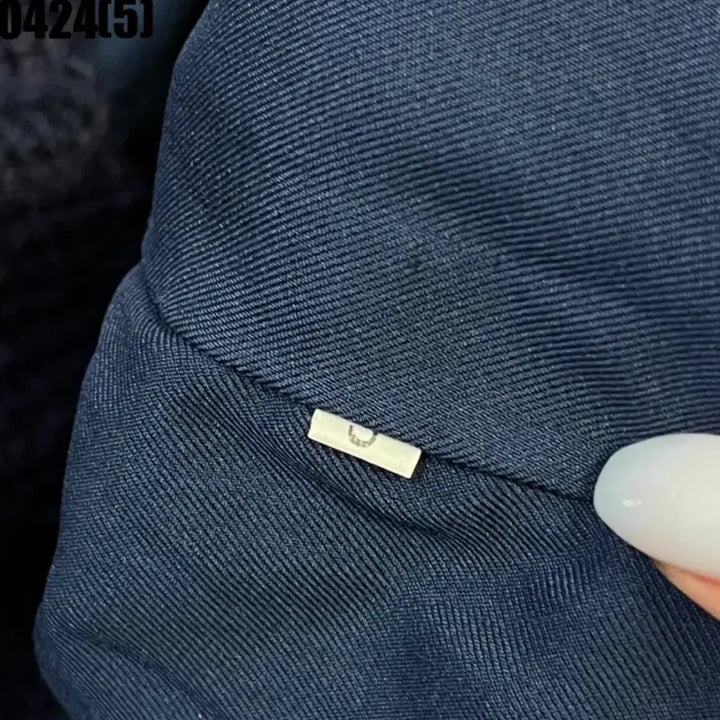 [BUNJANG] Vintage Navy Pattern Cardigan (S) / 빈티지 네이비 패턴 가디건s 0424