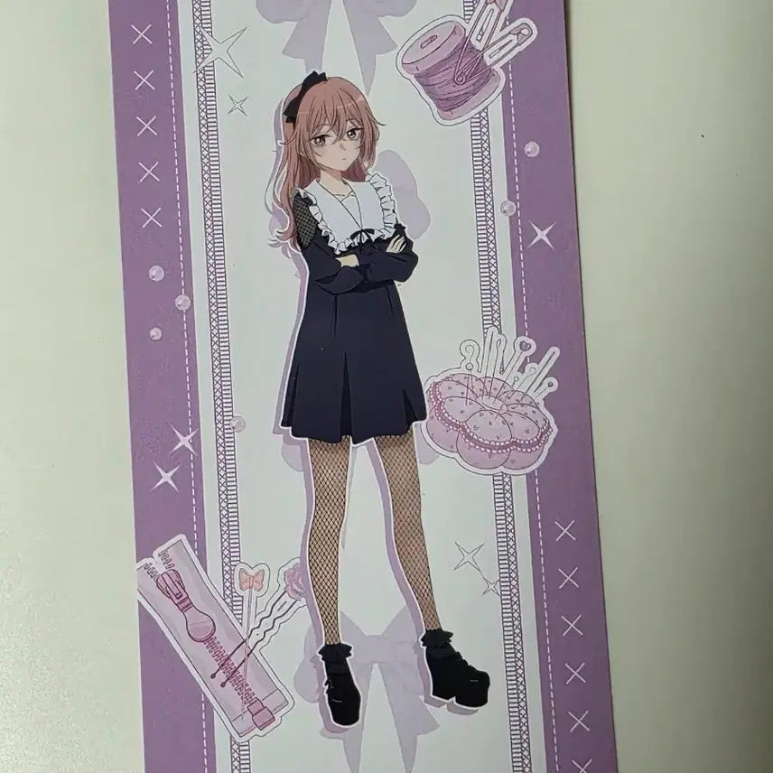 [BUNJANG] GVIDOL Bisque Doll Collaboration Cafe Purchase Benefit Bookmark / 그비돌 비스크돌 콜라보 카페 구매특전 북마크