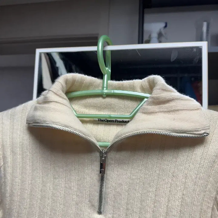 [BUNJANG] TheOpen Product Half-Zip Knit Sweater / 더오픈 오픈와이와이 반집업니트