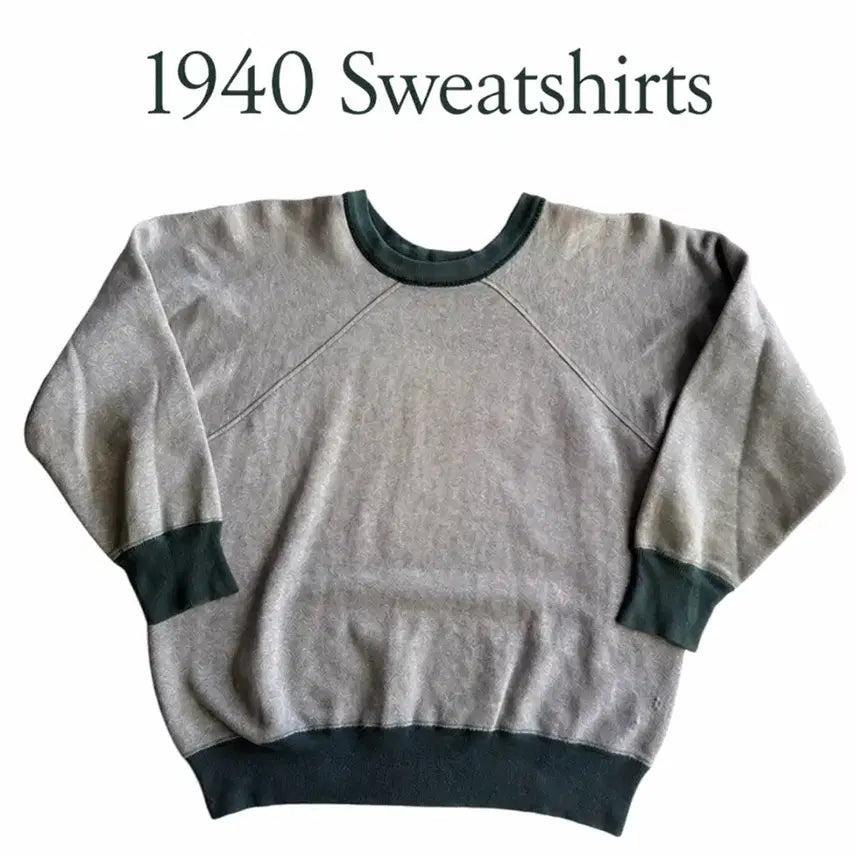 [BUNJANG] Champion Reverse Weave Double V USA Sweatshirt / [데드스탁]40s 복각 챔피온 리버스위브 더블 V USA 스웻셔츠 M