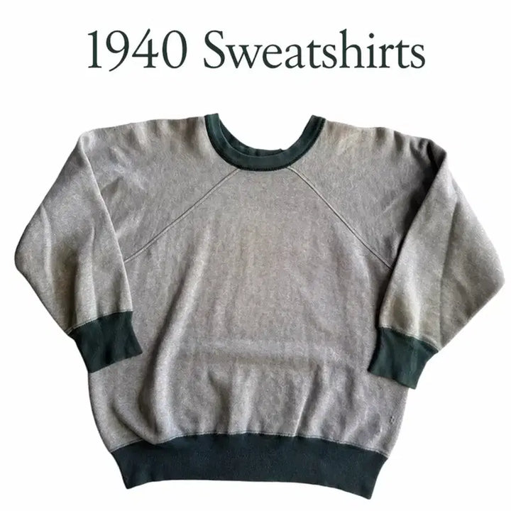 [BUNJANG] Champion Reverse Weave Double V USA Sweatshirt / [데드스탁]40s 복각 챔피온 리버스위브 더블 V USA 스웻셔츠 M
