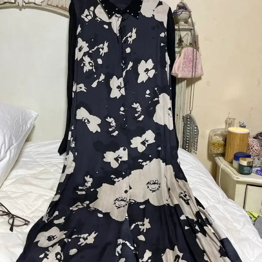 [BUNJANG] Twinset Long Shirt Dress / 트윈셋 셔츠형 롱원피스새상품