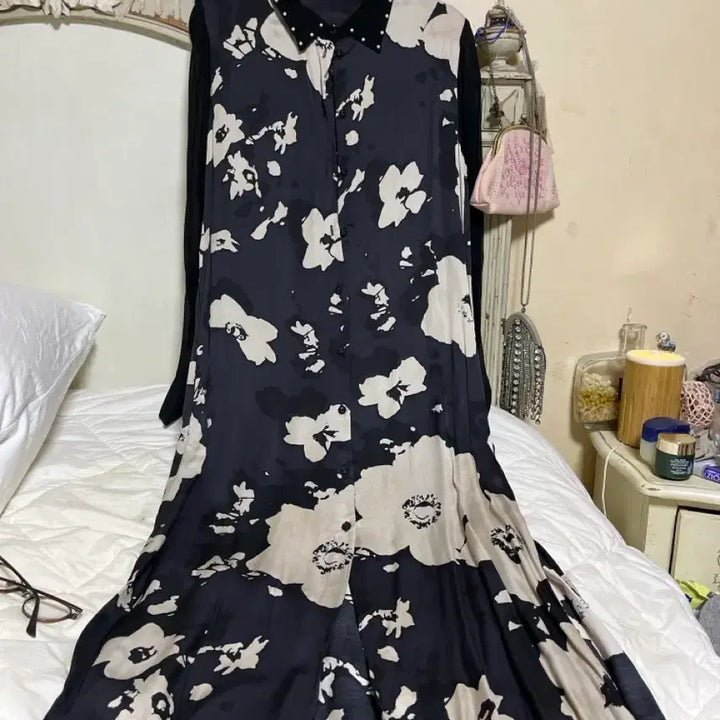 [BUNJANG] Twinset Long Shirt Dress / 트윈셋 셔츠형 롱원피스새상품