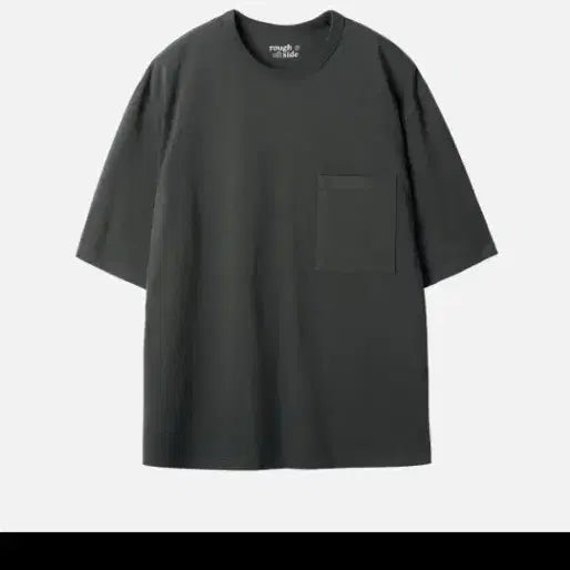 [SOLD OUT] [1] 러프사이드 프라이머리 반팔티 차콜